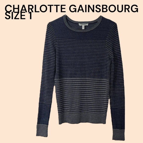 Current/Elliott x Charlotte Gainsbourg Sweater - Picture 1 of 4